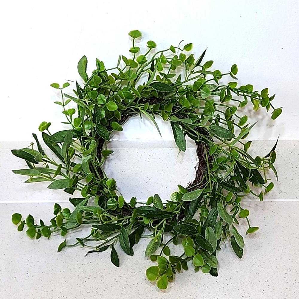 Wreath Artificial Eucalyptus New in box
